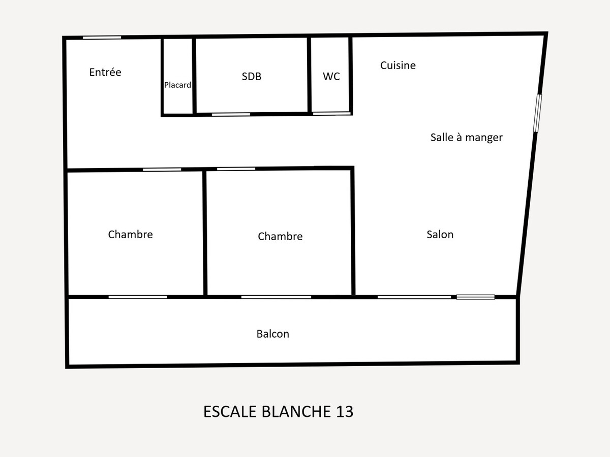 Escale Blanche - Appartement 5 pers. centre La Clusaz - Photo 13