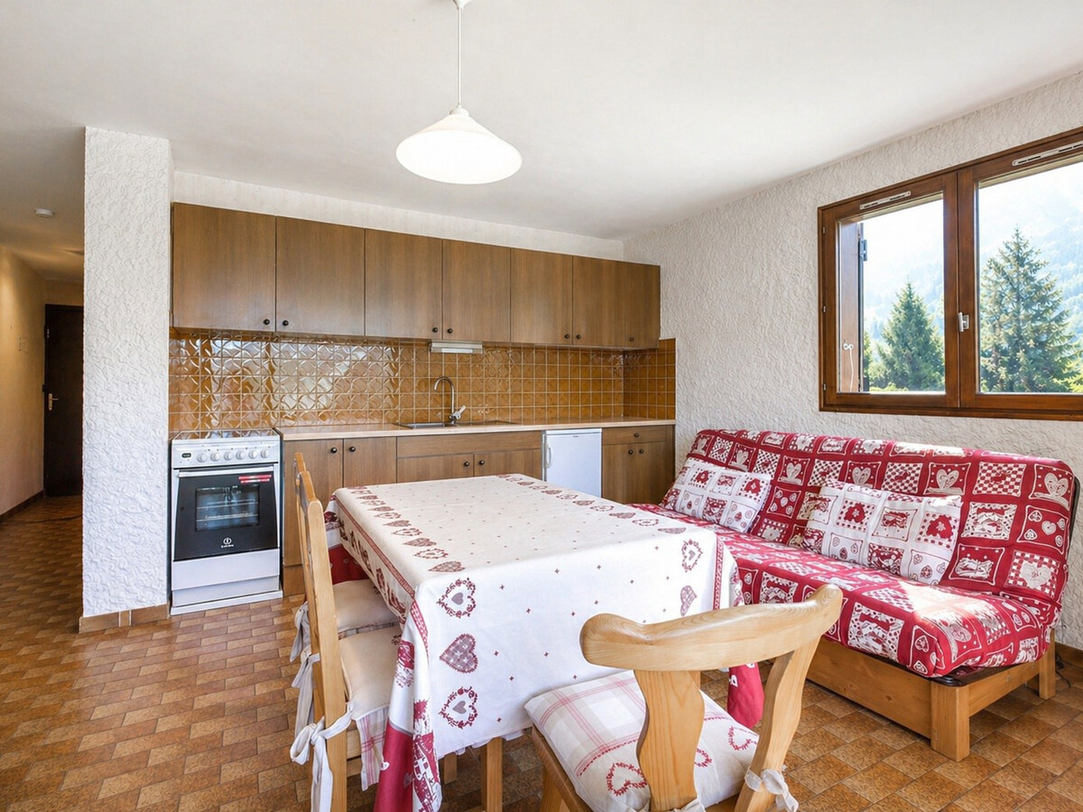 Studio 4 personnes à La Clusaz, balcon montagne - Photo 2