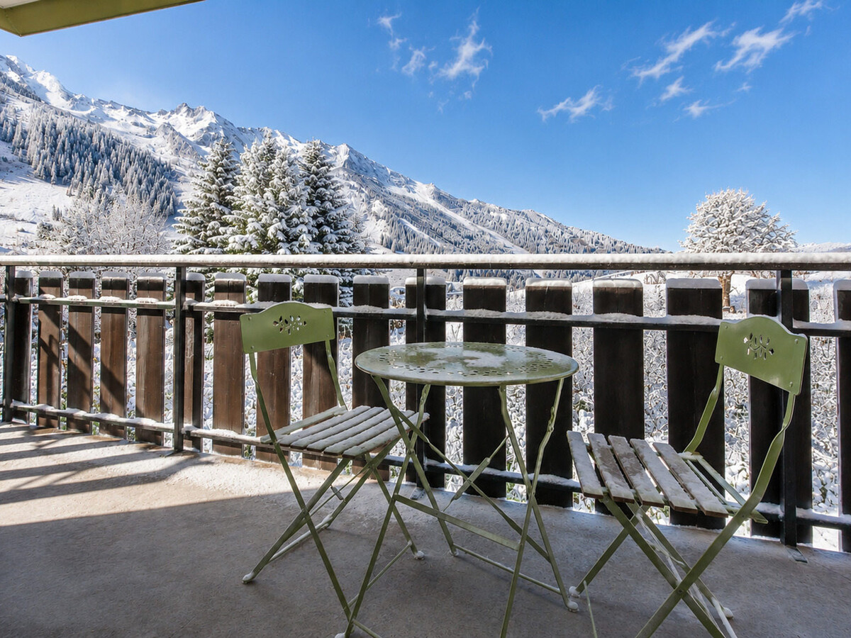 Studio 4 personnes à La Clusaz, balcon montagne - Photo 3