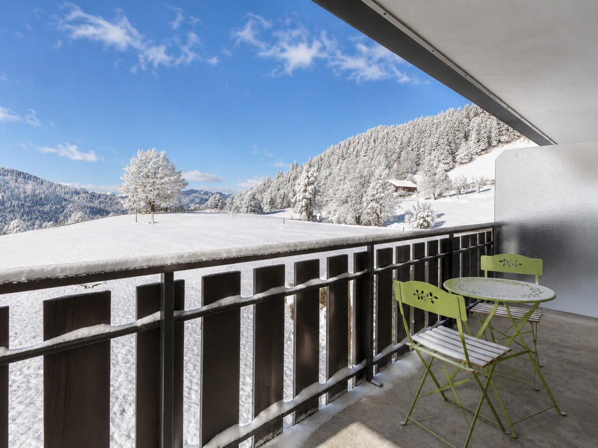 Studio 4 personnes à La Clusaz, balcon montagne - Photo 9