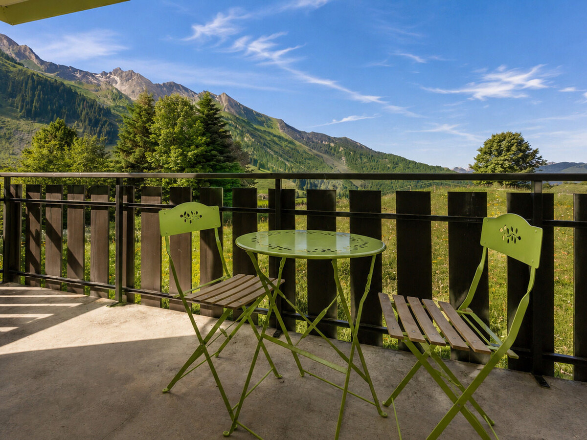 Studio 4 personnes à La Clusaz, balcon montagne - Photo 10