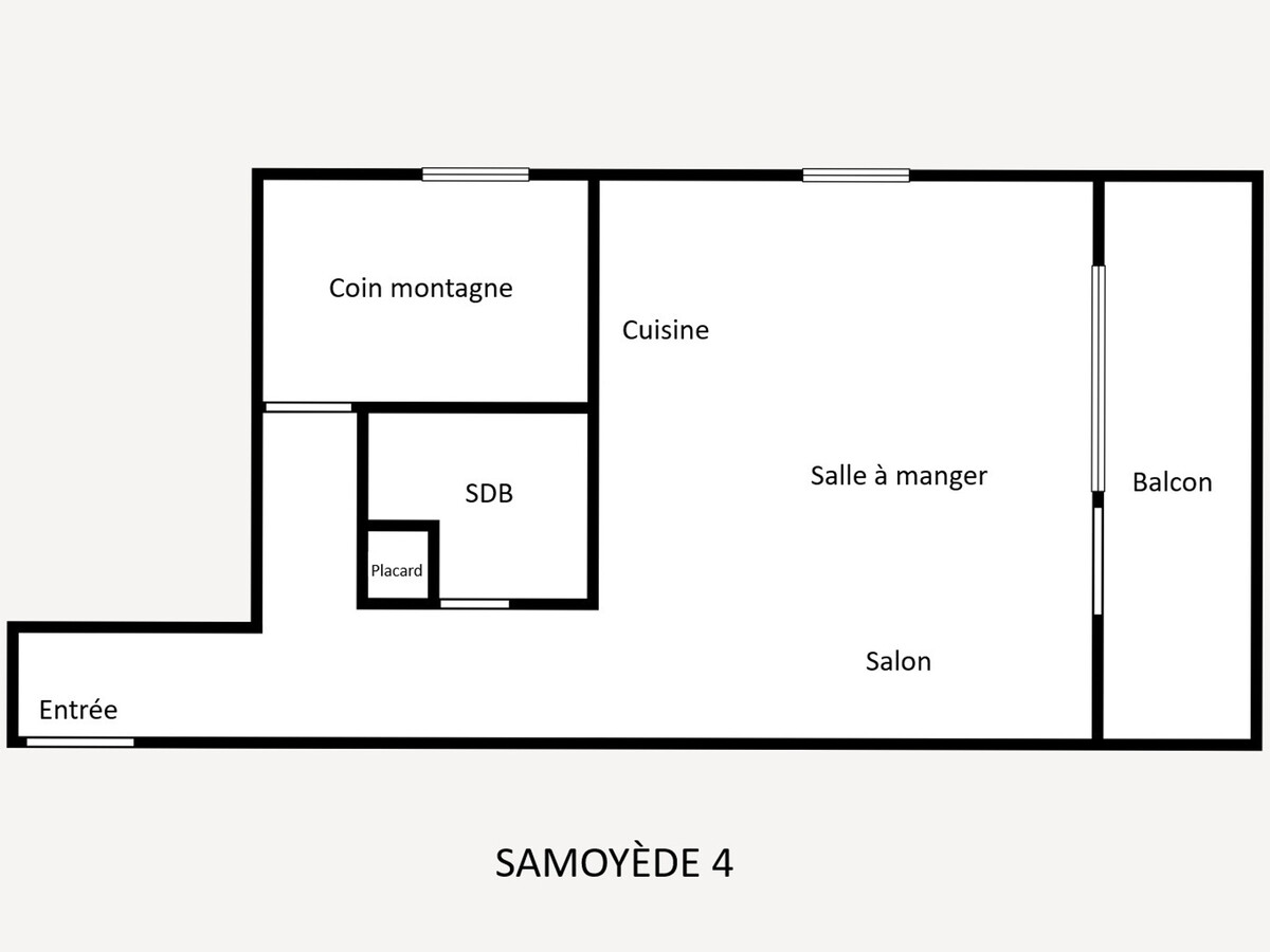 Studio 4 personnes à La Clusaz, balcon montagne - Photo 11
