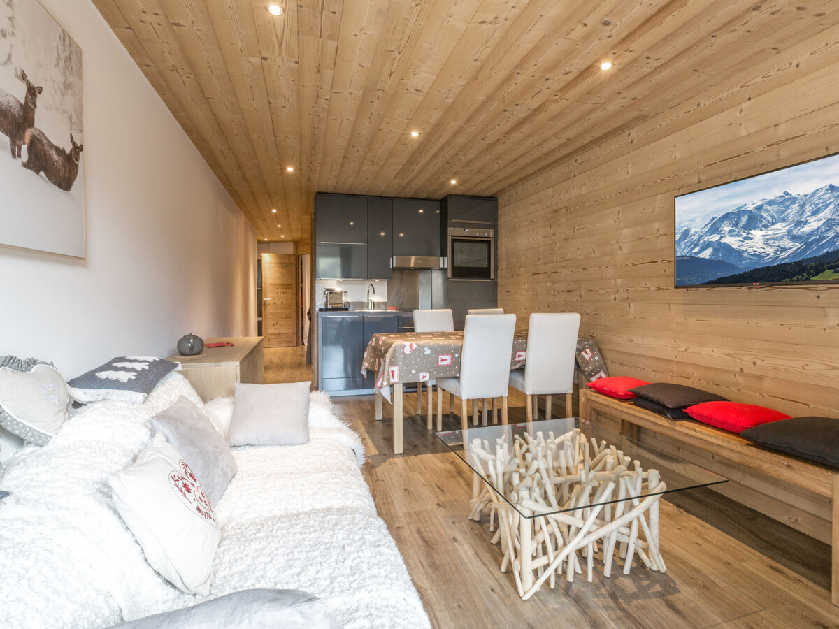 Appartement cosy, pied de piste, cheminée, animaux admis - Photo 2