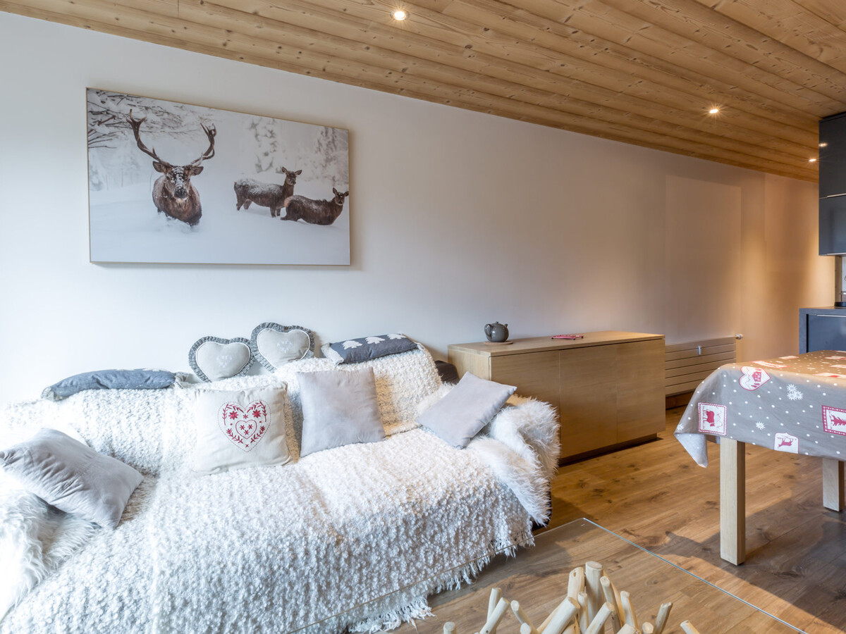 Appartement cosy, pied de piste, cheminée, animaux admis - Photo 11