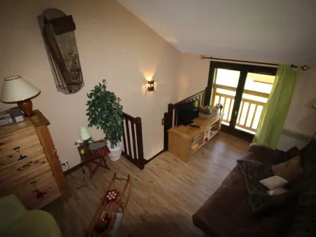 Location appartement à Auris, Triplex confort à 400m des pistes, 3 niveaux, 2 chambres, casier à skis, parking gratuit, Auris en Oisans