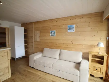 Duplex 8 couchages rénové, vue Glacier de la Meije : photo 4