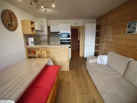 Duplex 8 couchages rénové, vue Glacier de la Meije : photo 5
