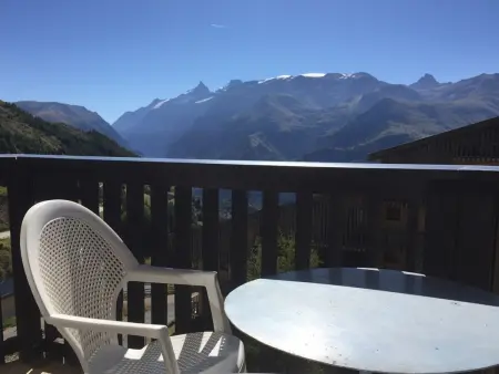 Studio 3 couchages balcon sud, skis aux pieds à Auris : photo 2