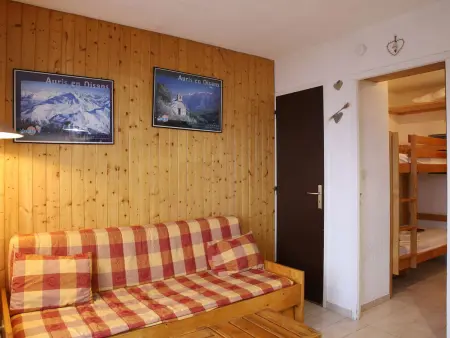 Studio 3 couchages balcon sud, skis aux pieds à Auris : photo 4