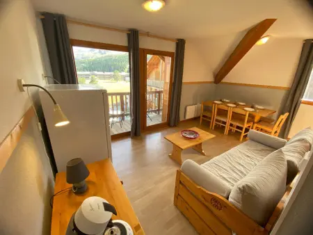 T4 8 pers. avec balcon sud-ouest à 200 m des pistes, Le Dévoluy : photo 2