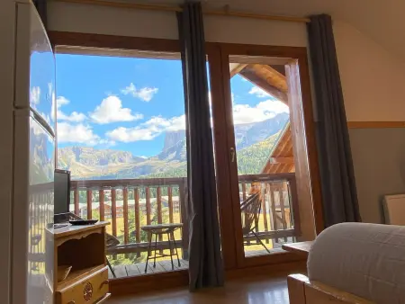 T4 8 pers. avec balcon sud-ouest à 200 m des pistes, Le Dévoluy : photo 8