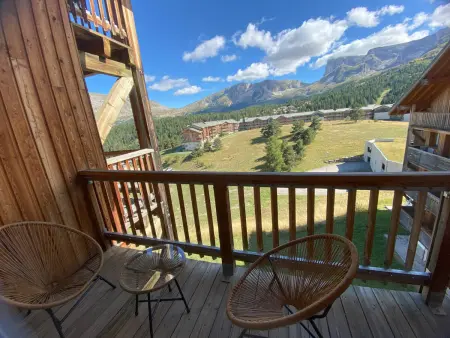 T4 8 pers. avec balcon sud-ouest à 200 m des pistes, Le Dévoluy : photo 15
