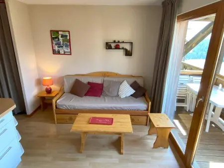 Appartement cosy 6 pers. au Dévoluy, balcon sud et pistes à 250 m : photo 3