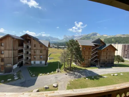 Appartement cosy 6 pers. au Dévoluy, balcon sud et pistes à 250 m : photo 14