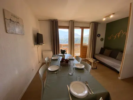 Appartement 6 pers. au Dévoluy, balcon sud-est et pistes à 100 m : photo 5