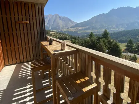 Appartement 6 pers. au Dévoluy, balcon sud-est et pistes à 100 m : photo 15