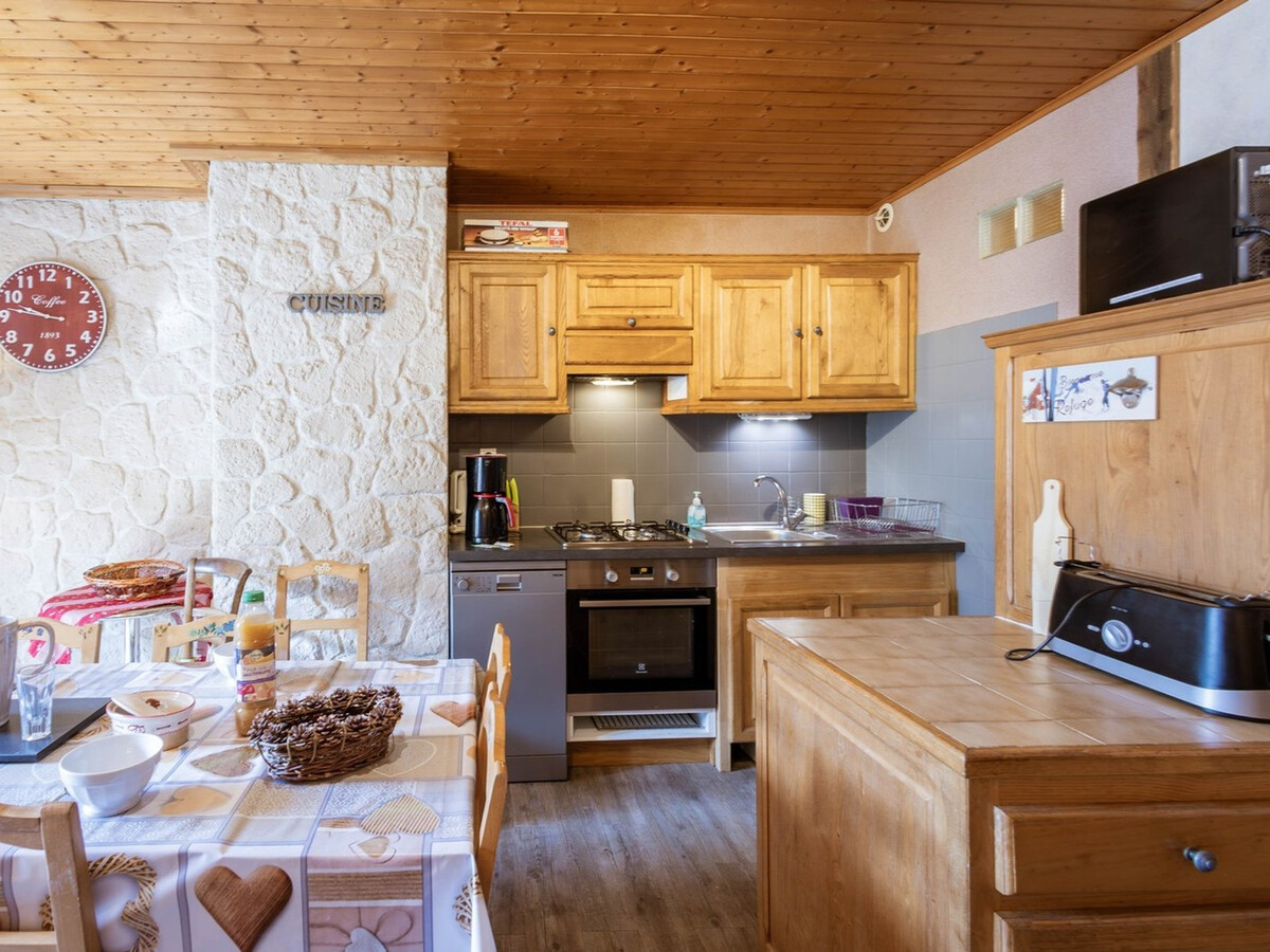 Appartement 8 pers., 2 chambres, animaux acceptés à Valloire - Photo 7