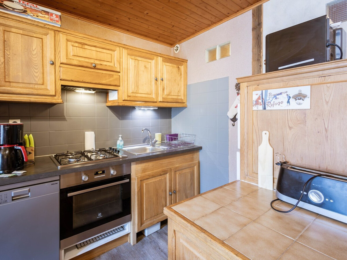 Appartement 8 pers., 2 chambres, animaux acceptés à Valloire - Photo 8