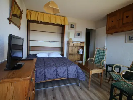 T2 6 couchages aux pieds des pistes, 2 balcons - Auris : photo 9