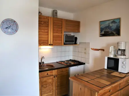 Appartement 2 pièces cabine à 100m des pistes, Auris : photo 5