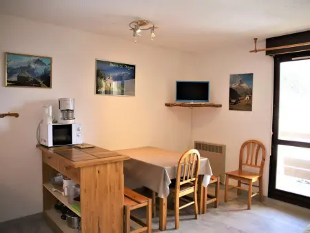 Appartement 2 pièces cabine à 100m des pistes, Auris : photo 6
