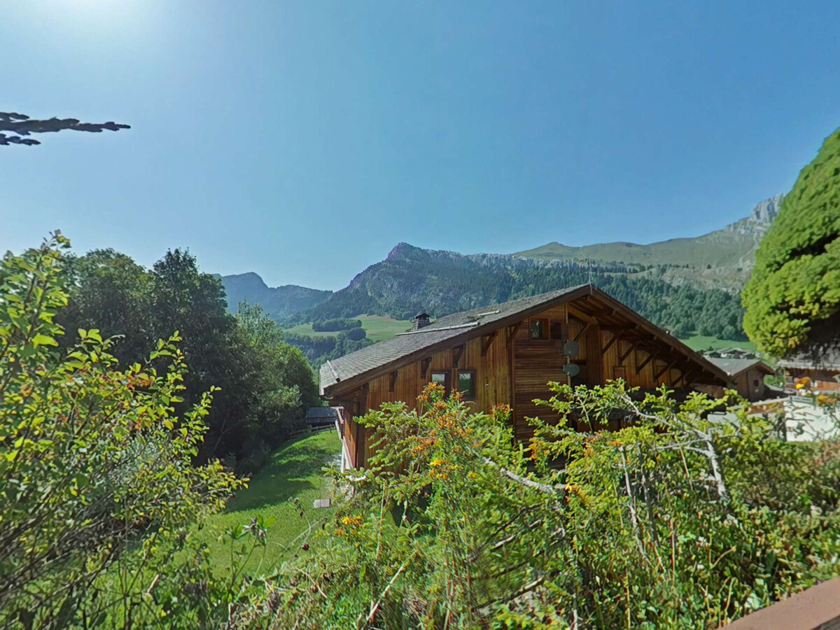 Studio ski aux pieds au Grand-Bornand, terrasse ouest - Photo 13