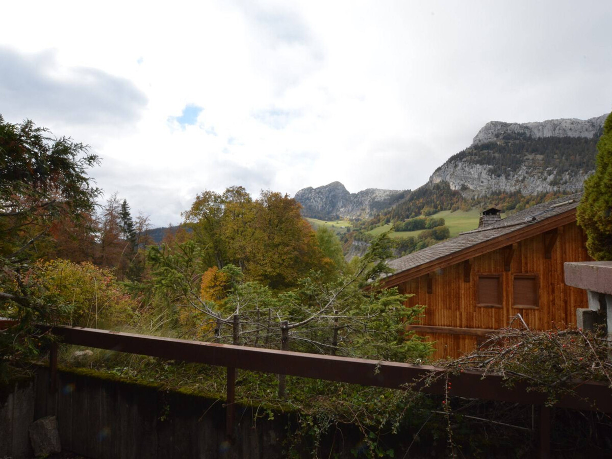 Studio ski aux pieds au Grand-Bornand, terrasse ouest - Photo 14