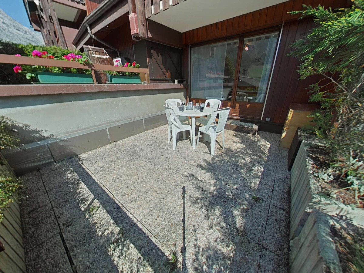 Studio ski aux pieds au Grand-Bornand, terrasse ouest - Photo 15