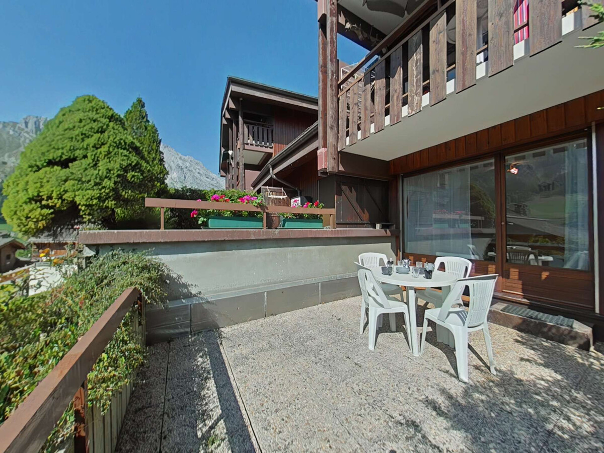 Studio ski aux pieds au Grand-Bornand, terrasse ouest - Photo 16