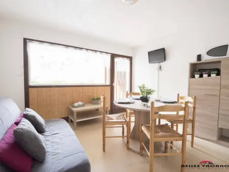 Appartement 6 pers, balcon sud, parking privé, navette gratuite : photo 2