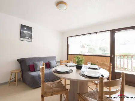 Appartement 6 pers, balcon sud, parking privé, navette gratuite : photo 3