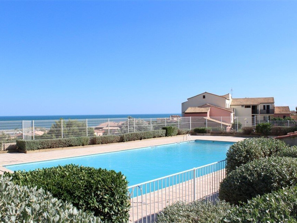 Appartement 1er étage loggia vue mer, piscine - Saint-Pierre-la-Mer - Photo 12