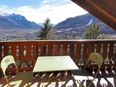 Appartement 67m² balcon sud vue panoramique à Briançon : photo 18