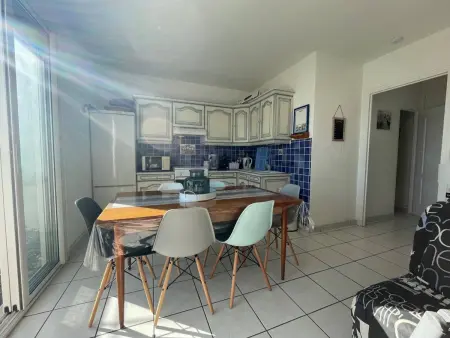 Appart 2 pièces Saint-Cyprien, balcon vue mer, 5 couchages : photo 5