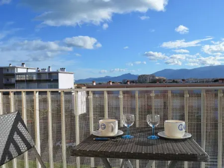 Appart 2 pièces Saint-Cyprien, balcon vue mer, 5 couchages : photo 12