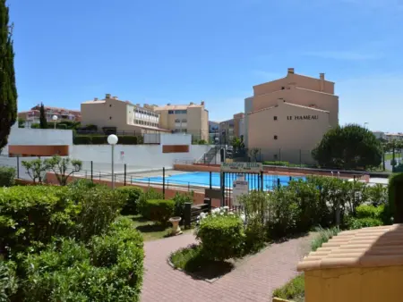 Location appartement à Cap d'Agde, Appartement 3 pièces, piscine, à 100m de la plage, avec garage privatif, Cap dAgde