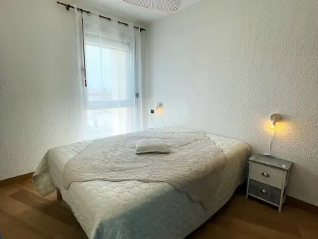 T2 climatisé avec cabine et parking privé au Barcarès, 4 pers. : photo 15