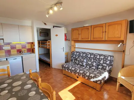 Studio 4 pers balcon sud, centre station Saint-Michel : photo 2