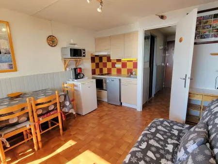 Studio 4 pers balcon sud, centre station Saint-Michel : photo 8