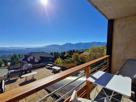 Appartement cosy 7 pers avec balcon, WiFi, parking et animaux admis à Saint-Michel-de-Chaillol : photo 15