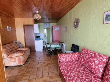 Location appartement à Saint Michel de Chaillol, Studio cosy 4 pers. à Saint-Michel-de-Chaillol - Terrasse sud, animaux admis