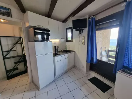 Studio rénové 2 pers balcon Sud - Saint-Michel-de-Chaillol : photo 2