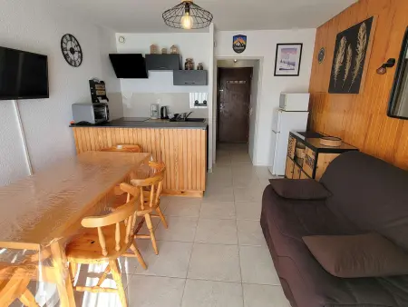 Studio cosy 4 pers avec balcon, centre station, proche ski/rando : photo 6