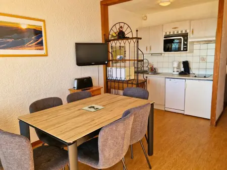Appart 6 pers, balcon sud, coeur station, animaux admis, parking, WiFi, lave-vaisselle : photo 4