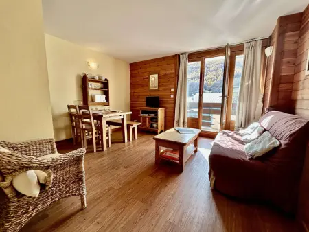 Location appartement à La Salle les Alpes, Studio lumineux 4 pers., balcon sud, pieds des pistes - Serre Chevalier
