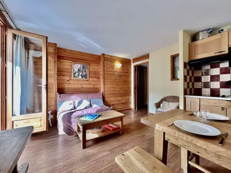Studio 4 pers. balcon sud, pieds des pistes Serre Chevalier : photo 6