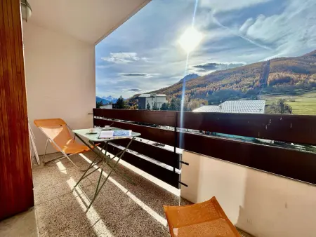 Studio 4 pers. balcon sud, pieds des pistes Serre Chevalier : photo 11