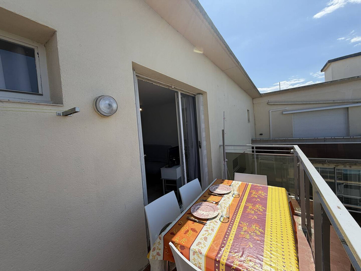 Studio alcôve 3 pers, balcon 7m², parking sécurisé à Argelès - Photo 11