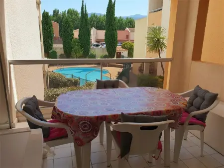 Location appartement à Argelès sur Mer, Charmant T2 avec Piscine et Parking Privé, Proche Plage et Centre, Argelès-sur-Mer