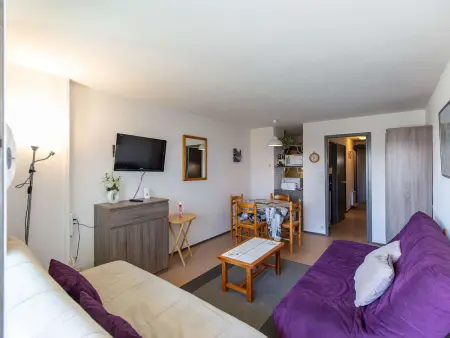 Studio cabine cosy 5 pers, près des pistes, parking inclus - Photo 2